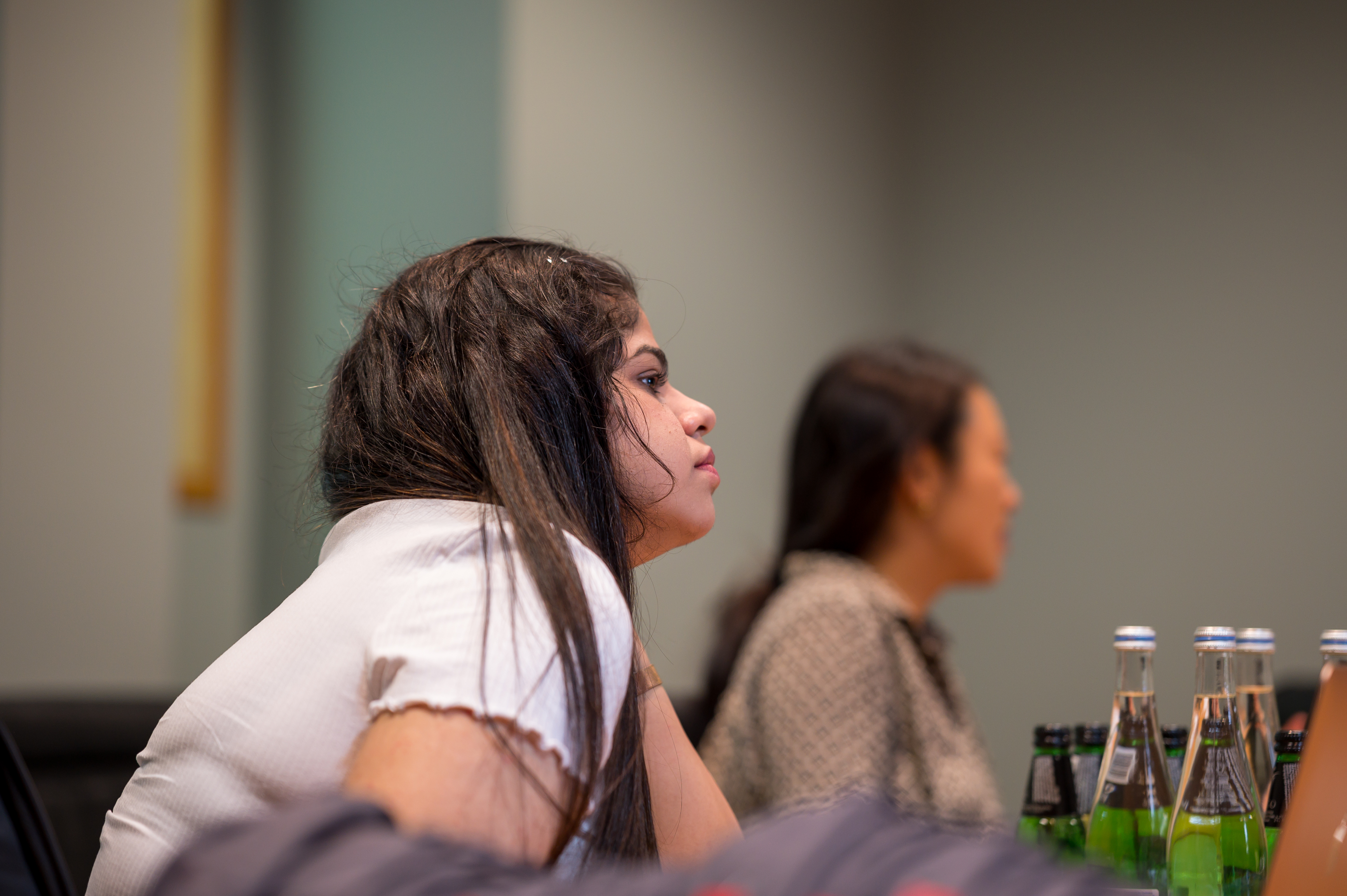 BwB team member listening